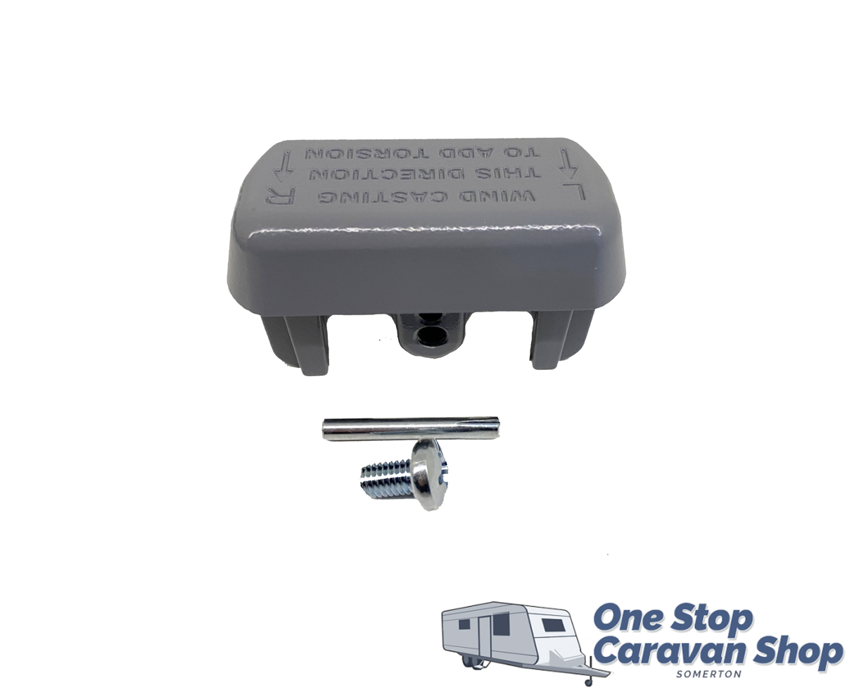 Dometic 8700 Awning Top Cap with Pin and Screw