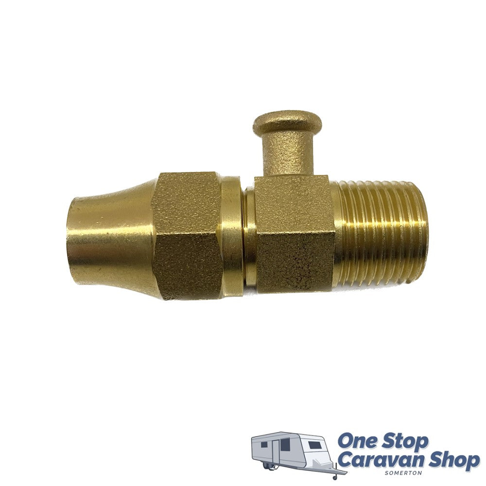 Twin Gas Regulator Kit w/ 2 x 450mm Hand Wheel Flexi Pigtails suit 3/8 & 5/16"