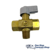 Twin Gas Regulator Kit w/ 2 x 450mm Hand Wheel Flexi Pigtails suit 3/8 & 5/16"