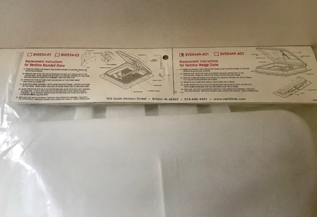 Ventline Genuine Hatch Lid