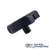 Black Elevating Knob to Suit Ventline Hatch