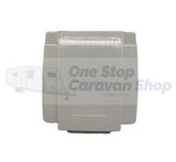 COAST RV Non WaterMarked External Camper Shower Point | White with 1.5Mtr Hose-800-06005