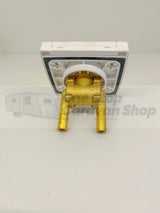 COAST RV Non WaterMarked External Camper Shower Point | White with 1.5Mtr Hose-800-06005