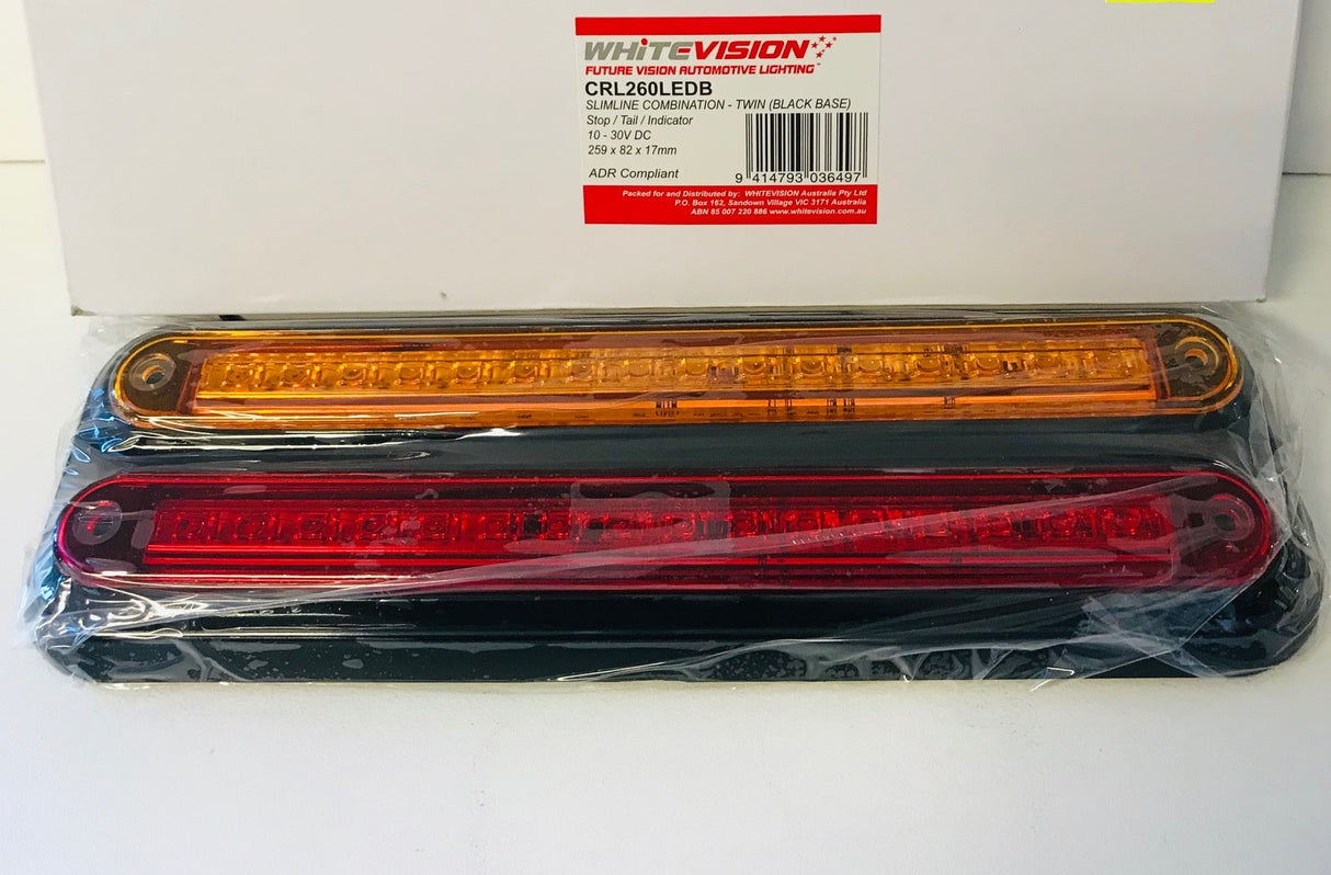 Slimline Combination Twin (Black Base) Small