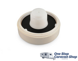 Lockable Water Filler - Cap and Key - White