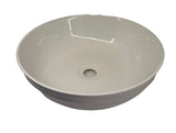 White Ceramic Round sink - 400mm