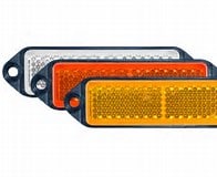 WR121 Series Reflex Reflectors-Clear