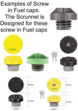 Diesel Yellow Scrunnel Funnel, Diesel Yellow Scrunnel Funnel Car Ute 4x4 Off Road Ford Ranger 4WD Jerry Can Cab