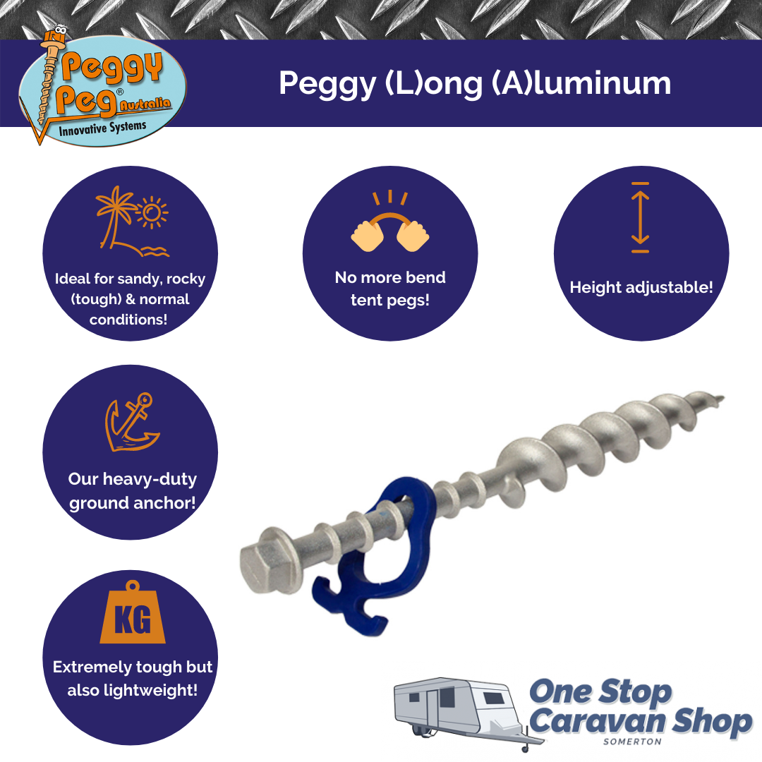 Peggy Peg: the future of tent and awning pegs